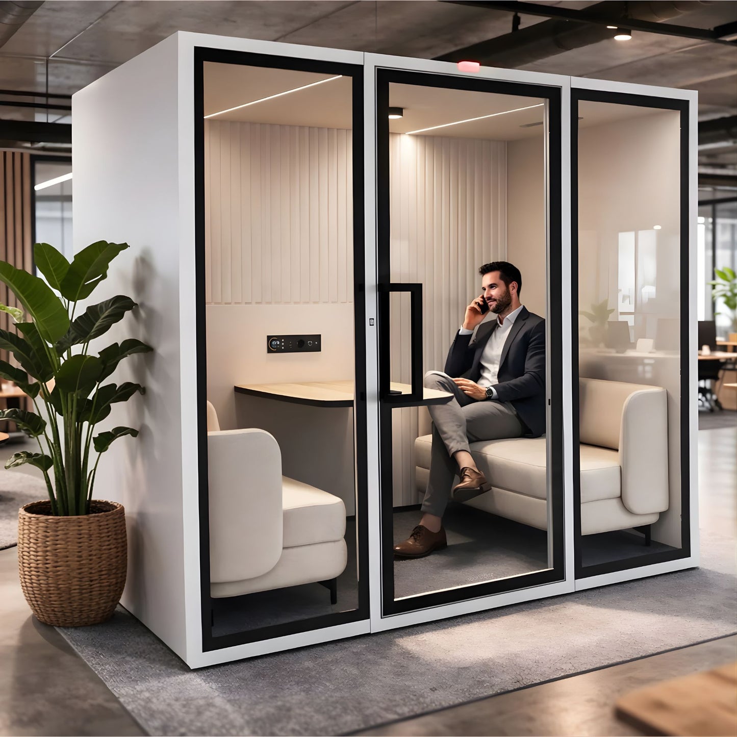 Soundbox ART-ML Smart 4-Person Acoustic Privacy Conference Pod 智能四人隔音會議艙