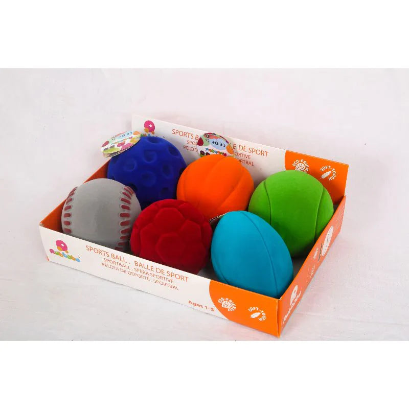 Rubbabu Active Play Ball Set 6pcs 嬰幼兒運動球6件套組