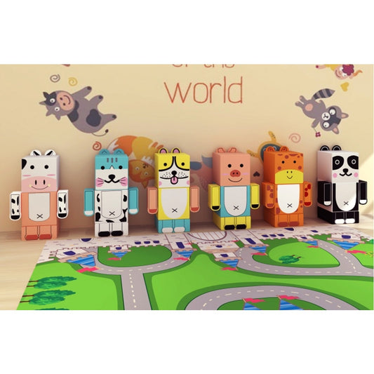 Soft Play Magnetic Animal Block 軟體磁性動物組合積木