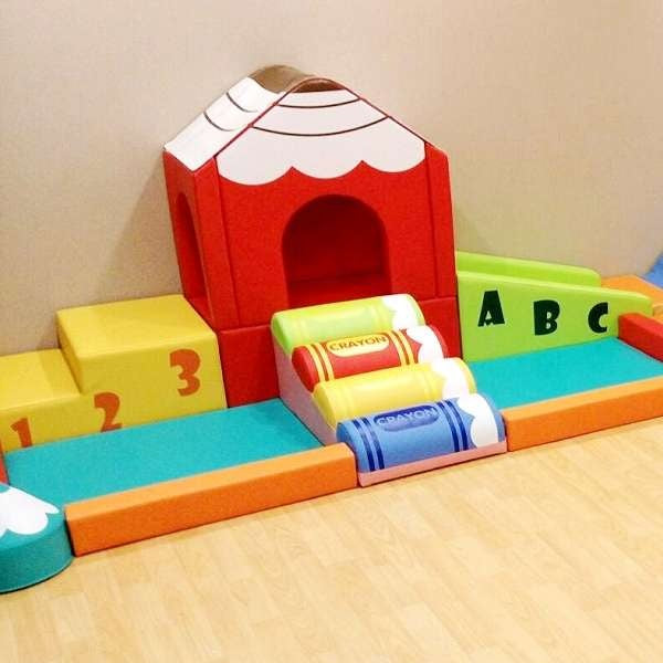 Corner Play Soft Foam Crayon House 玩樂空間軟體蠟筆小屋