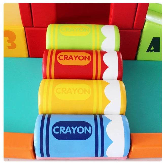 Corner Play Soft Foam Crayon House 玩樂空間軟體蠟筆小屋