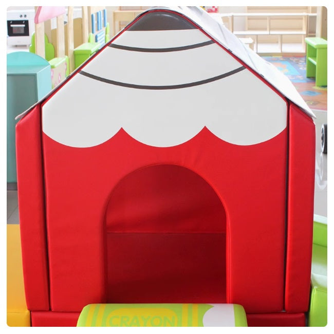 Corner Play Soft Foam Crayon House 玩樂空間軟體蠟筆小屋
