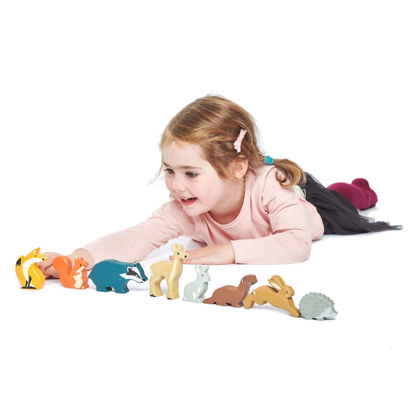 Tender Leaf Toys Woodland Animals 8-Piece 森林動物木製玩具組