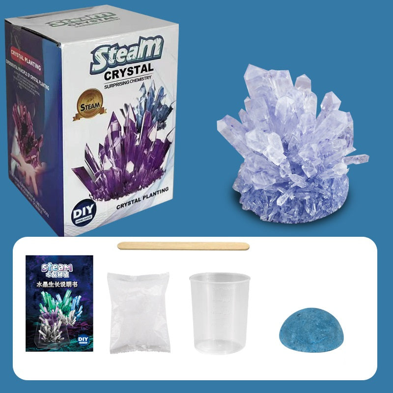 Crystal Growing Kit 水晶種植套件DIY趣味科學實驗 (新舊包裝隨機發貨)