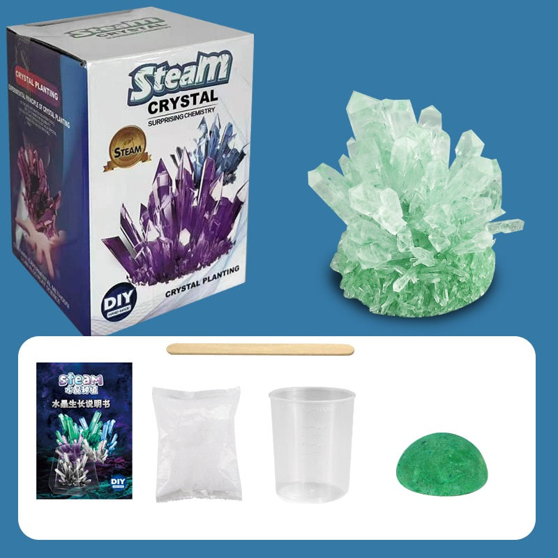 Crystal Growing Kit 水晶種植套件DIY趣味科學實驗 (新舊包裝隨機發貨)