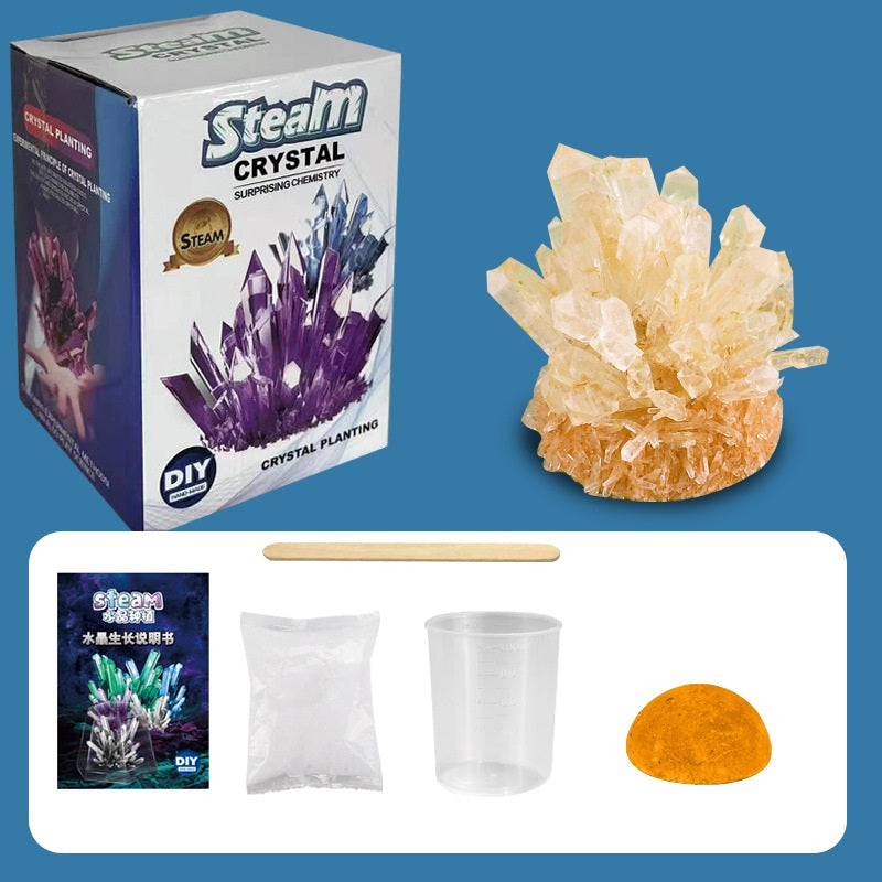 Crystal Growing Kit 水晶種植套件DIY趣味科學實驗 (新舊包裝隨機發貨)