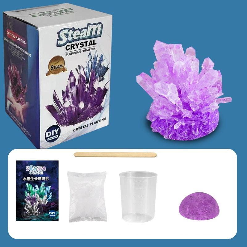 Crystal Growing Kit 水晶種植套件DIY趣味科學實驗 (新舊包裝隨機發貨)