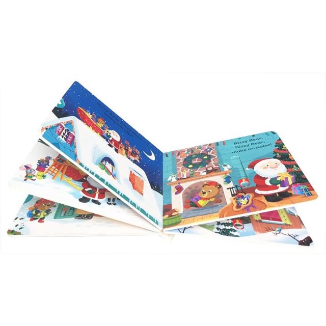 Bizzy Bear - Christmas Helper with QR code Audio 硬頁遊戲書 附故事音檔