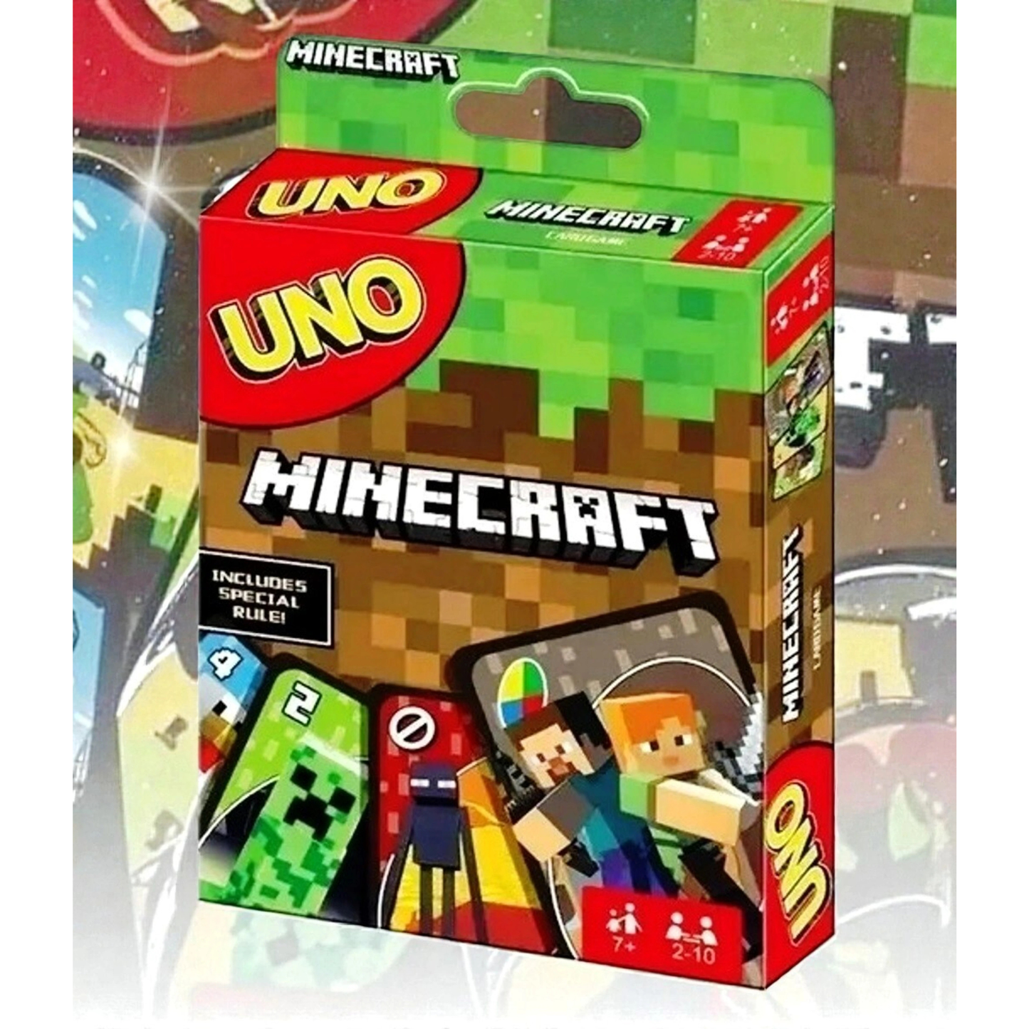 UNO Minecraft Card Game UNO 我的世界卡牌遊戲