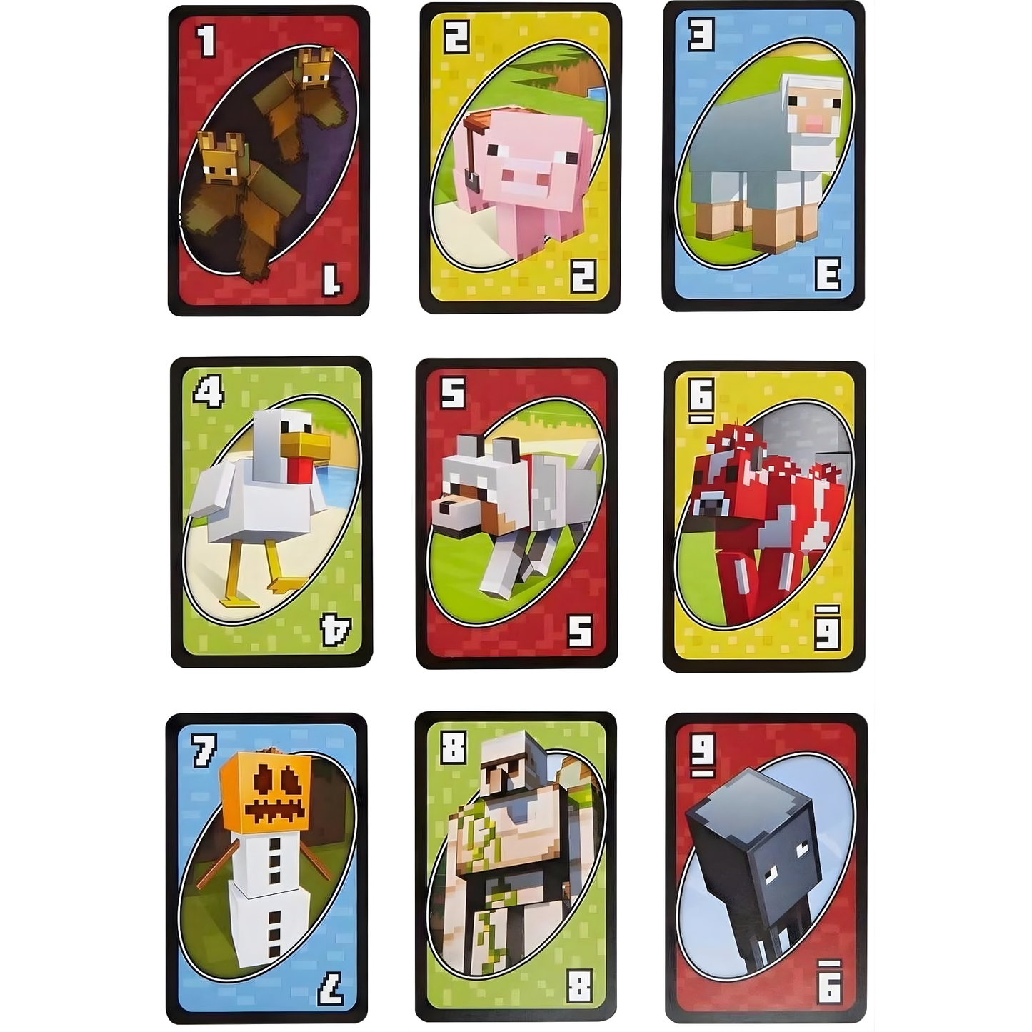 UNO Minecraft Card Game UNO 我的世界卡牌遊戲
