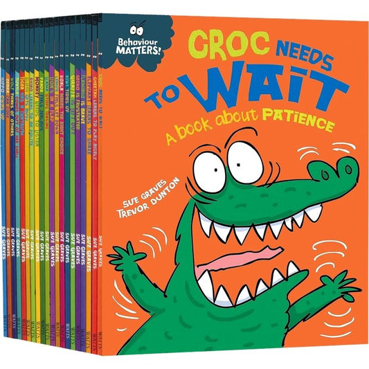 Sue Graves Behaviour Matters! Collection 20 Books Set 情緒啟蒙系列圖畫書20本套裝