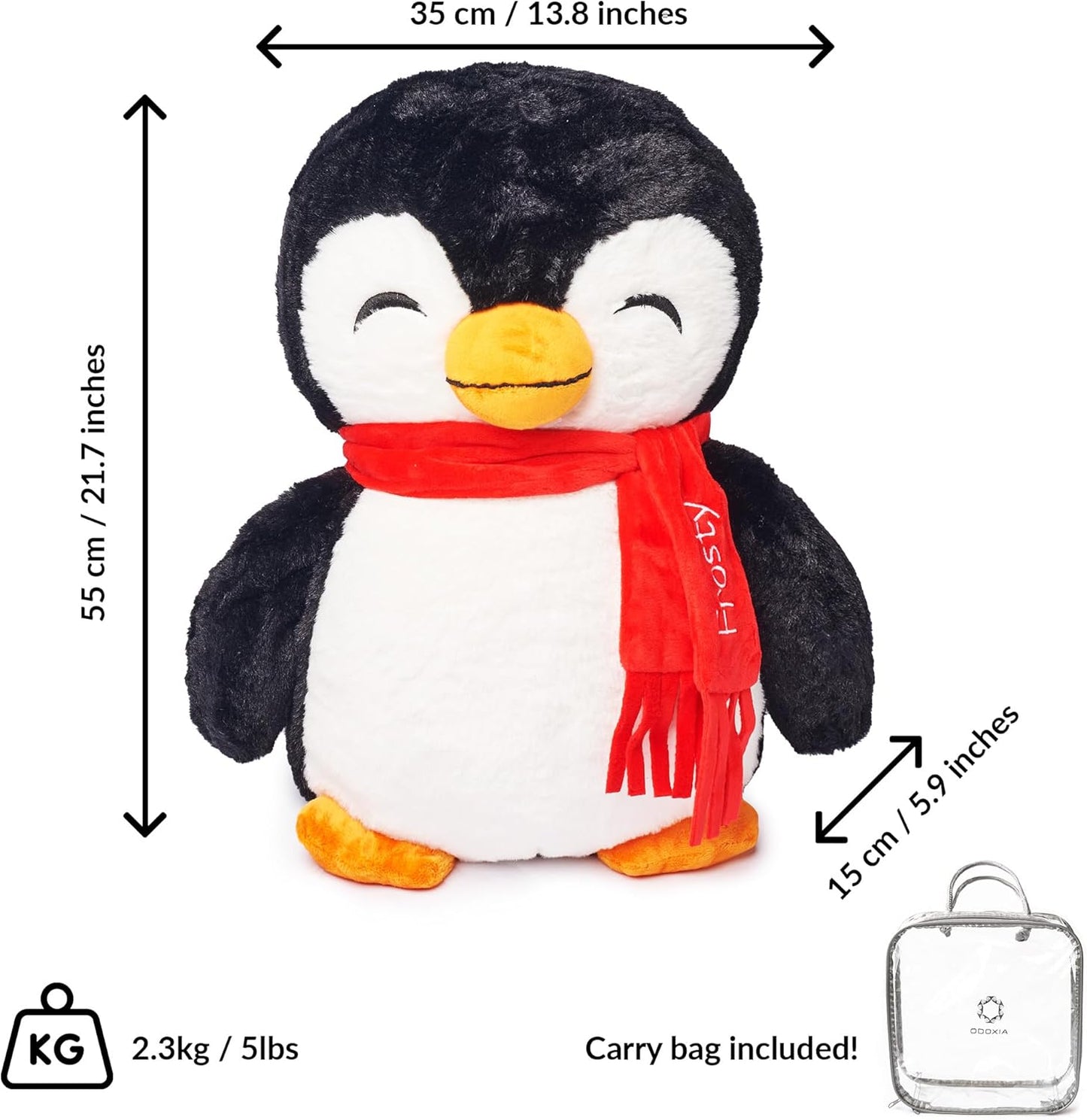 Weighted Penguin Fidget Plush for Anxiety Kids 小企鵝重力感官安撫玩偶