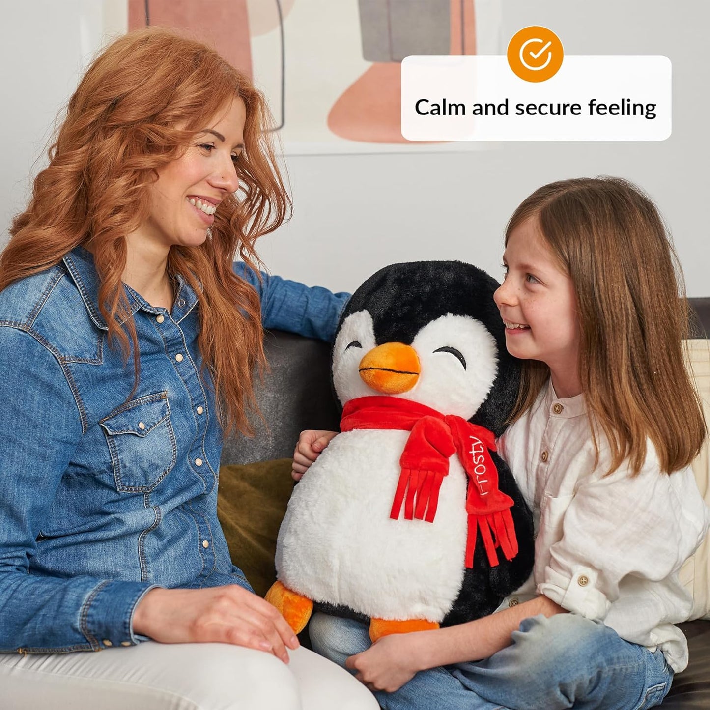 Weighted Penguin Fidget Plush for Anxiety Kids 小企鵝重力感官安撫玩偶