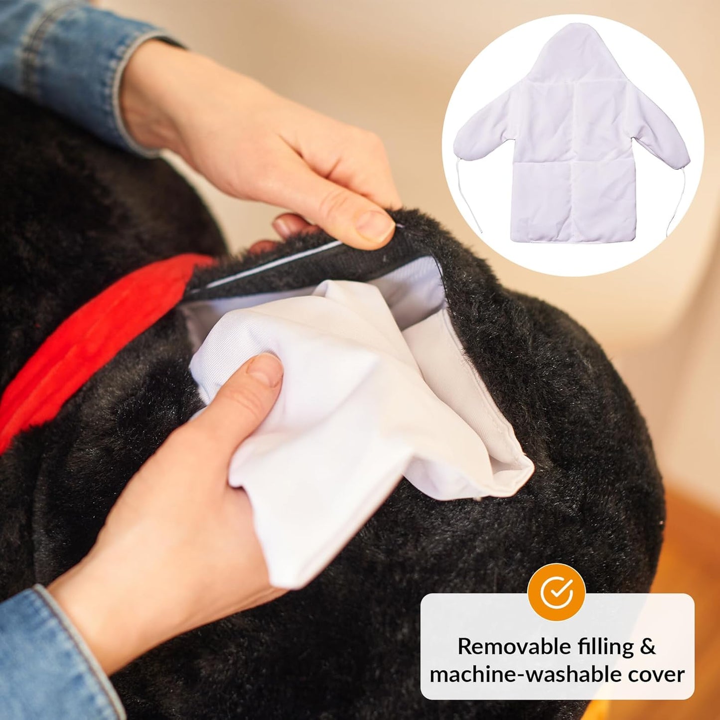 Weighted Penguin Fidget Plush for Anxiety Kids 小企鵝重力感官安撫玩偶