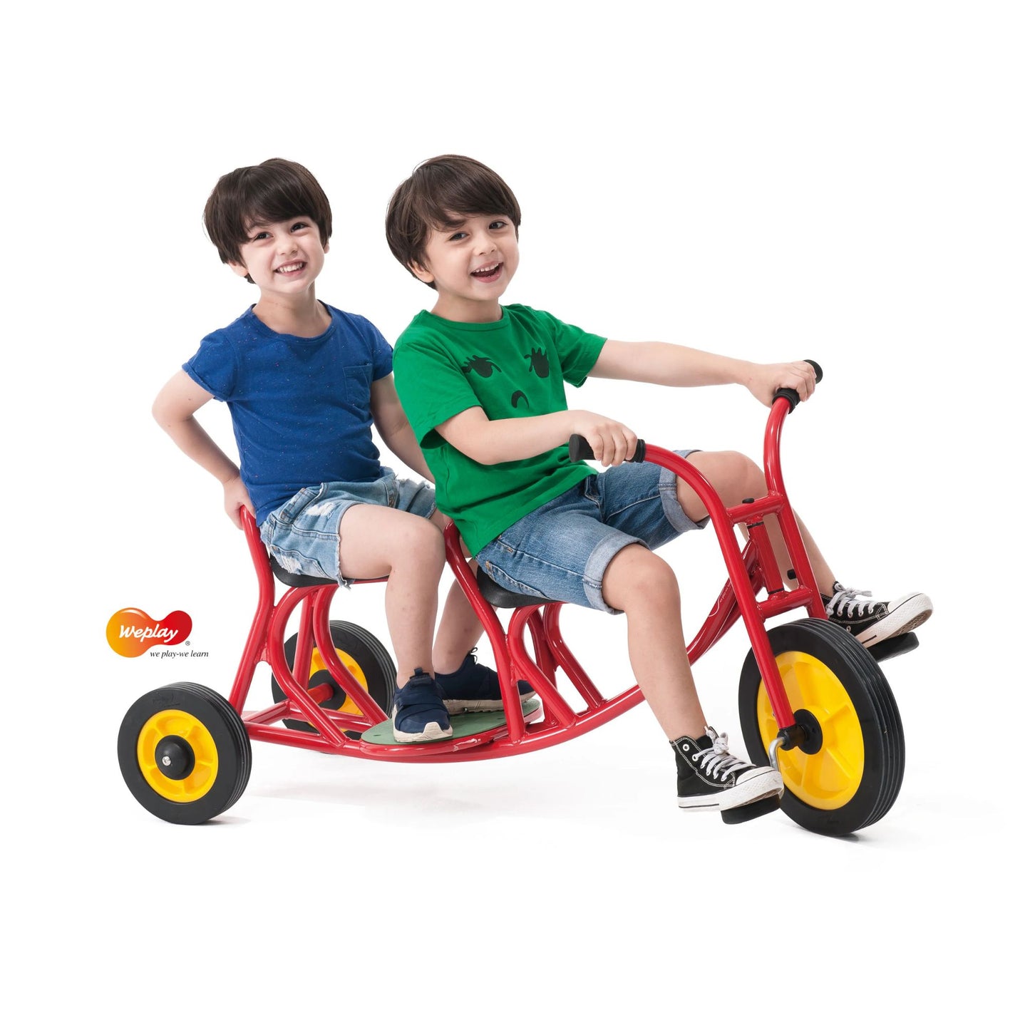 Weplay Classic Tandem Trike | Double Seater Pedal Bike 雙人腳踏車