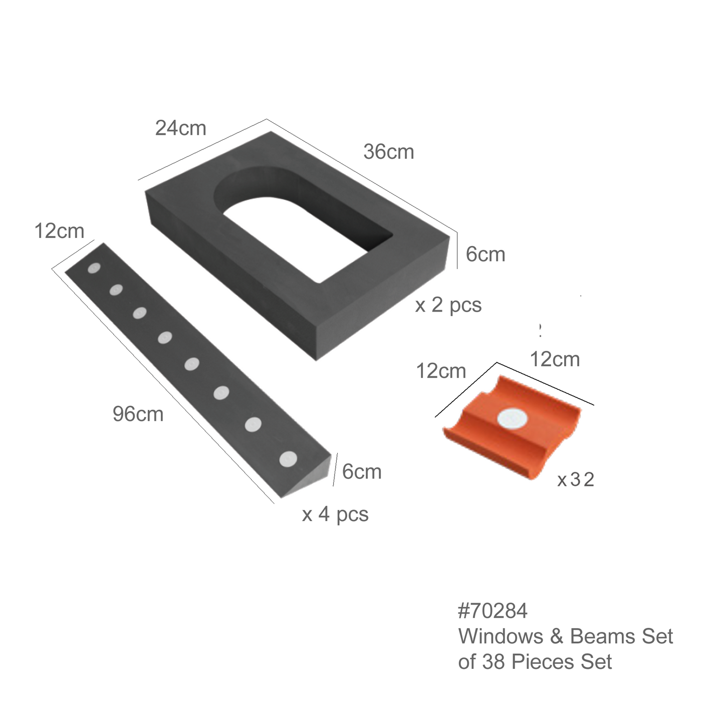 Soft Bricks Building Set 軟磚建構系列