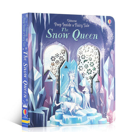 Usborne Peep inside A Fairytale The Snow Queen 偷偷看冰雪女王故事 幼兒小翻頁紙板書
