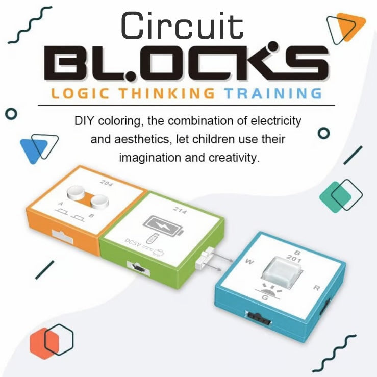 Circuit Blocks Logic Thinking Training Kit 電路積木邏輯思維訓練套件