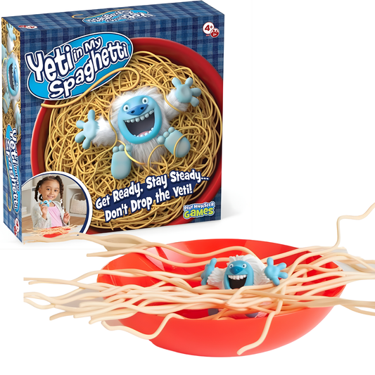 Yeti in My Spaghetti Board Game 保持穩定! 敏捷動作遊戲