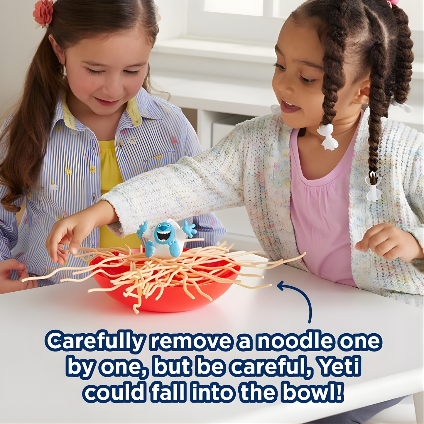 Yeti in My Spaghetti Board Game 保持穩定! 敏捷動作遊戲