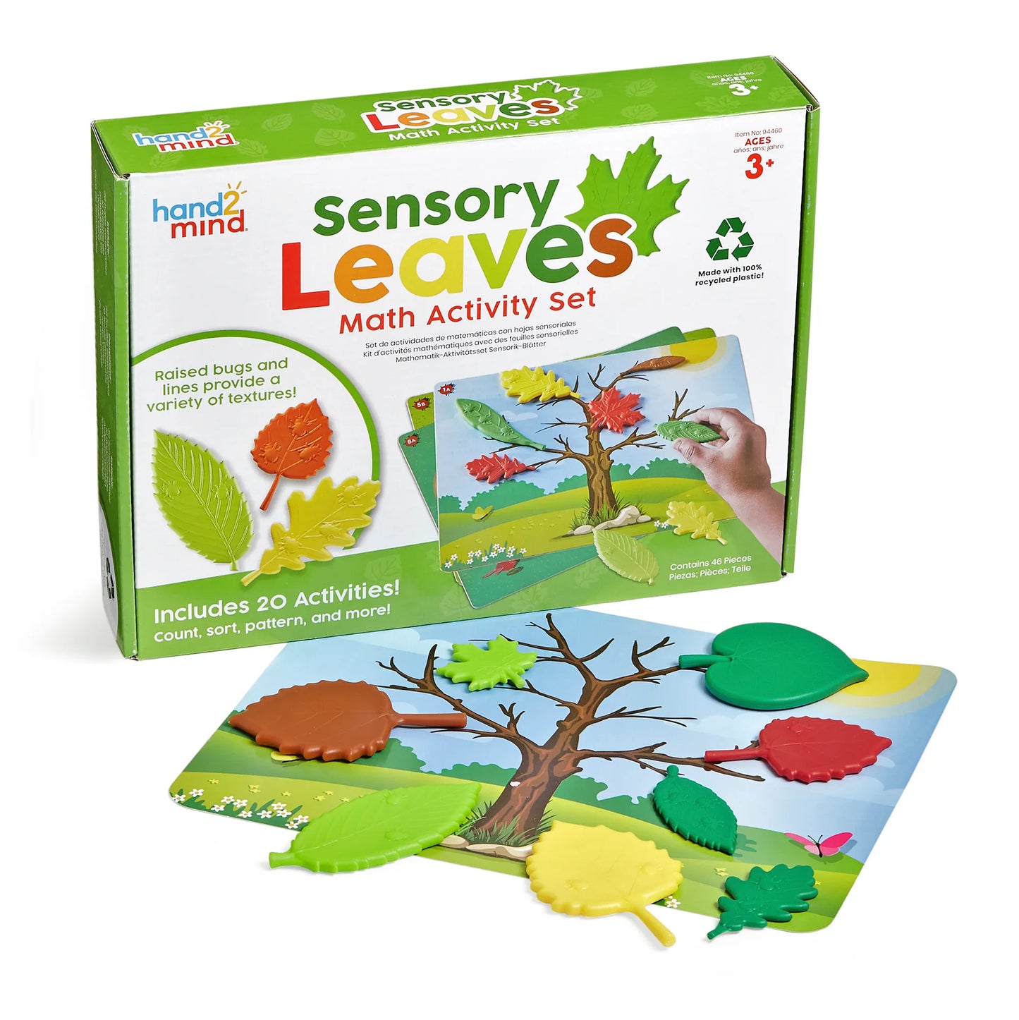 Hand2Mind Sensory Leaves Math Activity Set 感官葉數學活動套裝