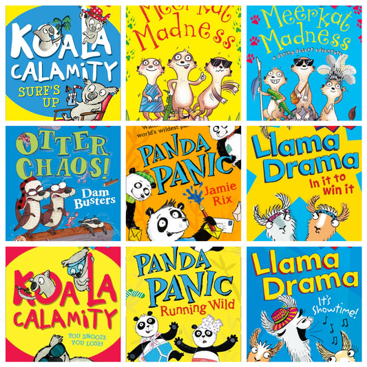 Awesome Animals Series 9 Books Collection Set 奇妙動物故事書系列