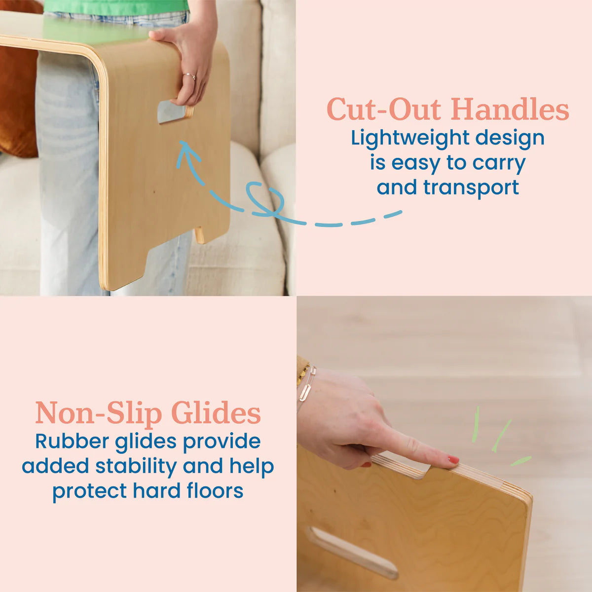 ECR4Kids Bentwood Lap Desk 彎木膝上桌