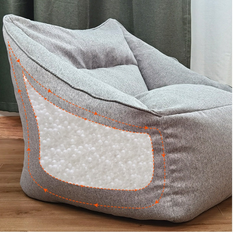 Bean Bag Chair 12號豆袋梳化 H63xD65xL80cm Seat Height 30cm