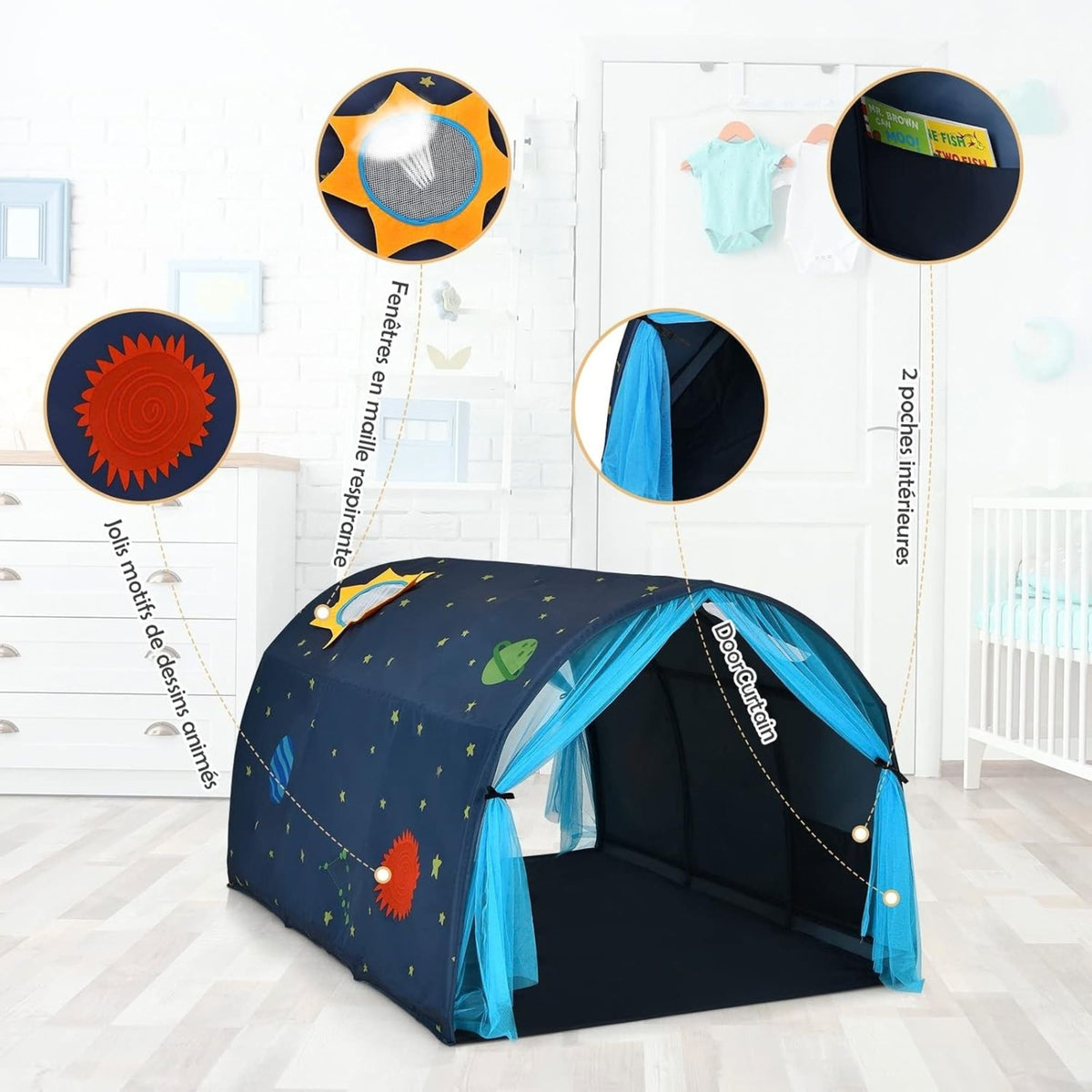 Children's Play Tent Tunnel 幼兒遊戲帳篷隊道