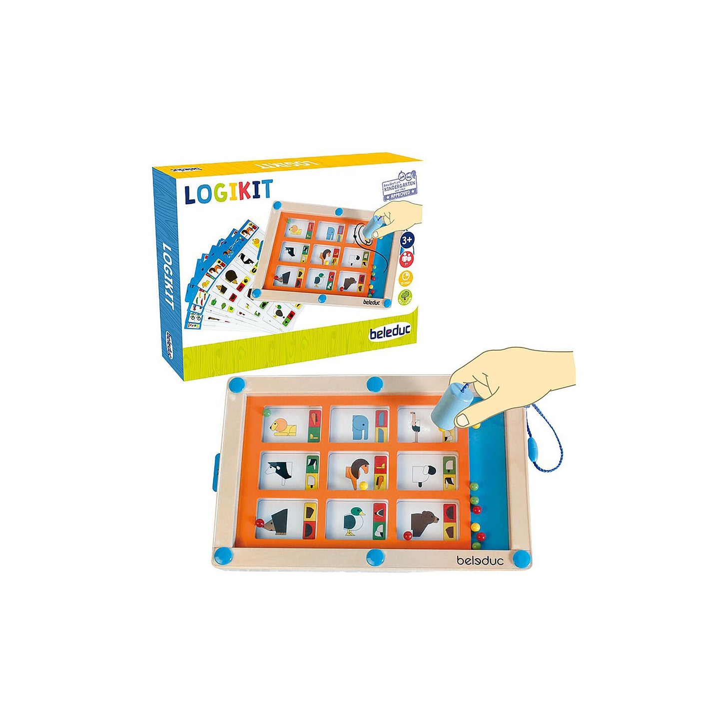 Beleduc Logikit Logic Matching Game 邏輯配對遊戲