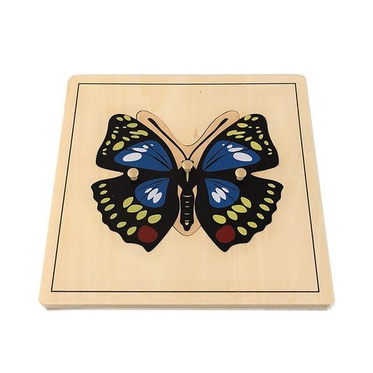 Kindermatic Montessori Butterfly Puzzle 蒙特梭利 蝴蝶拼圖嵌板
