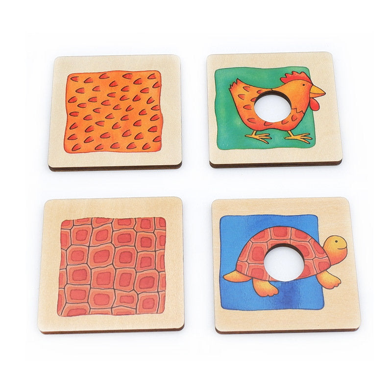 Doli Wooden Games Memo Animal 動物配對遊戲
