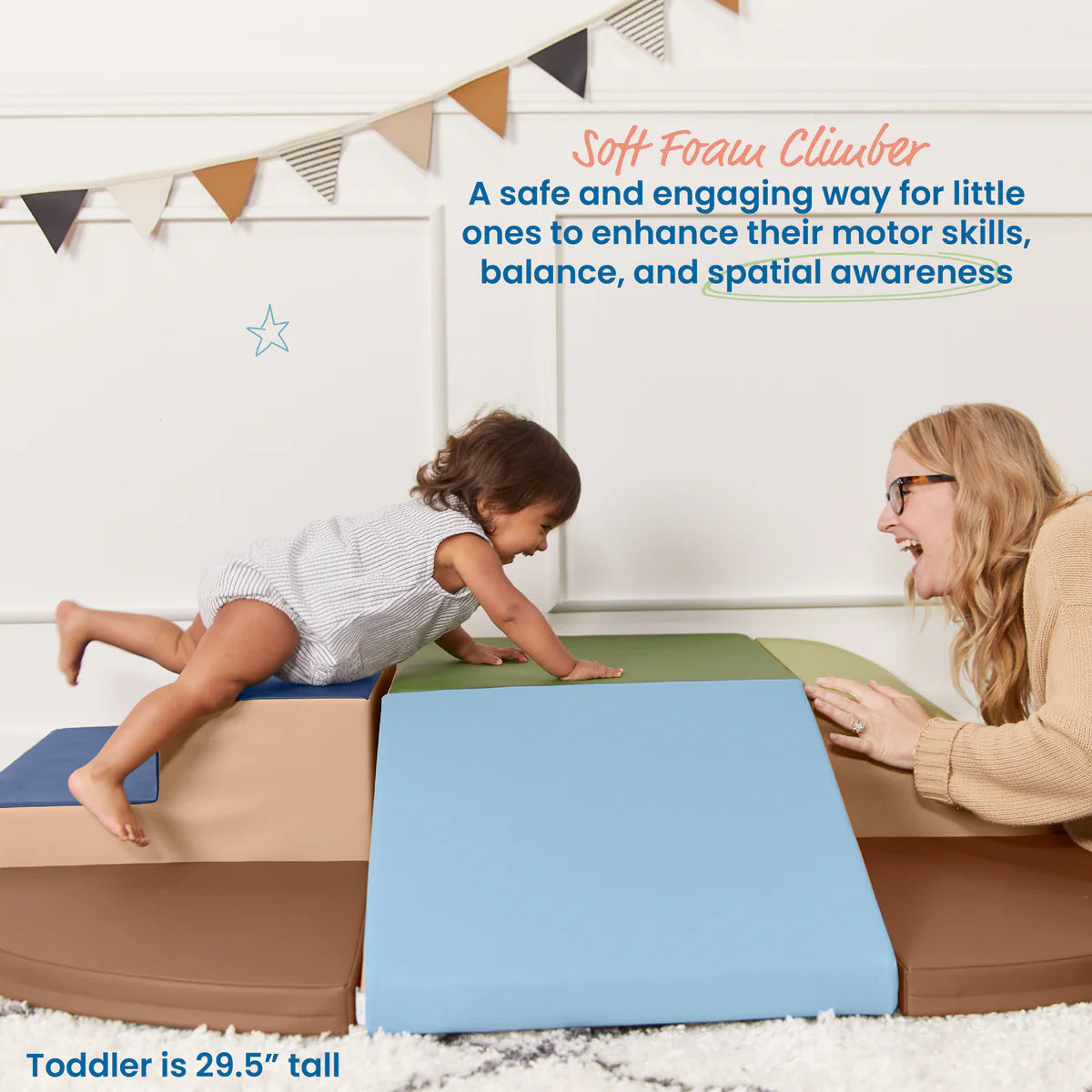 SoftZone Toddler Climber Set of 6件套裝  幼兒爬行訓練組合