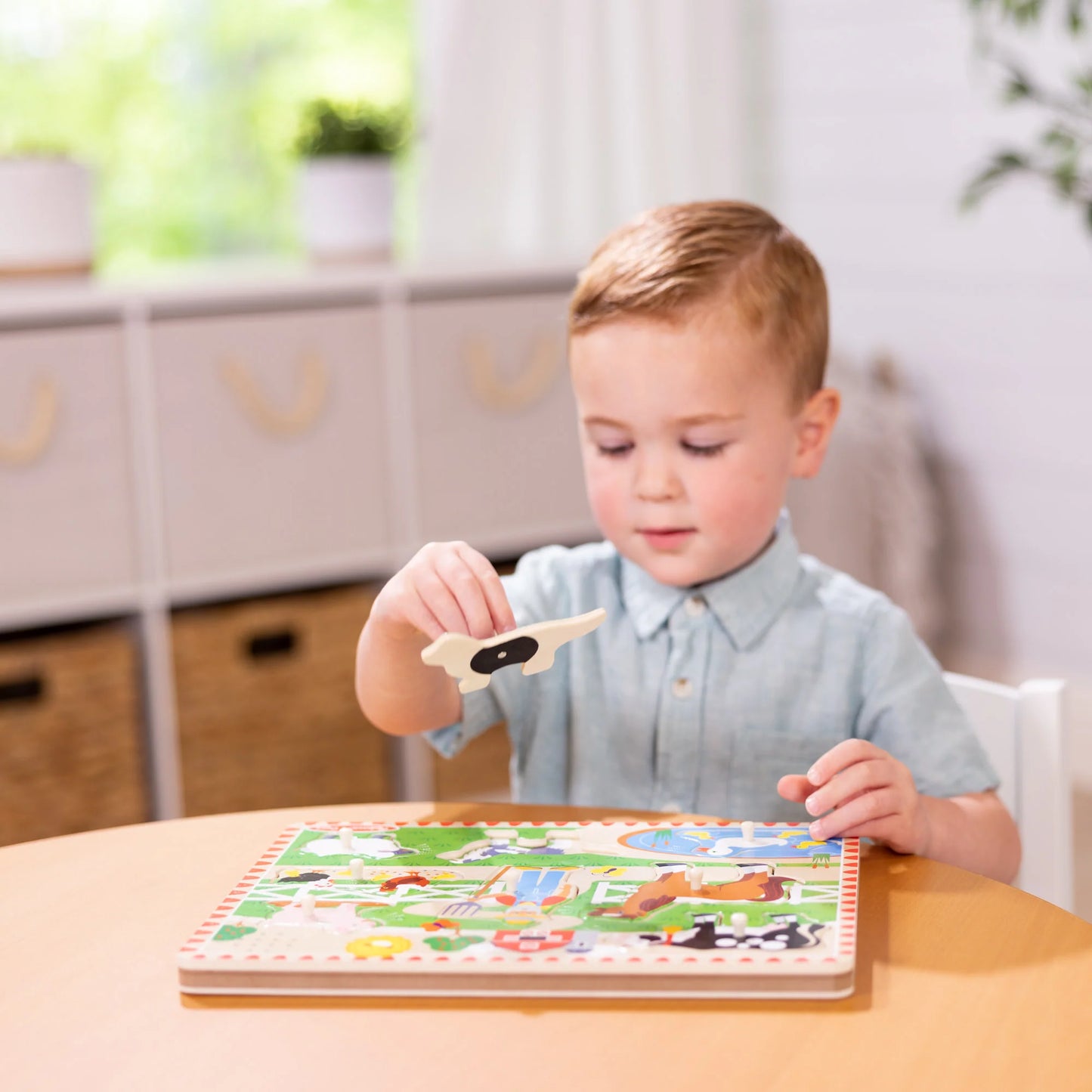 Melissa & Doug Old MacDonald's Farm Sound Puzzle 農場音樂拼圖
