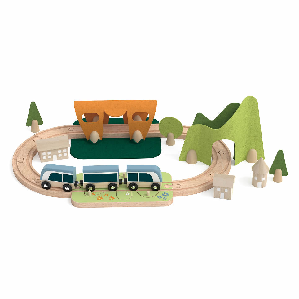 Classic World Little Train Set of 40件小火車組
