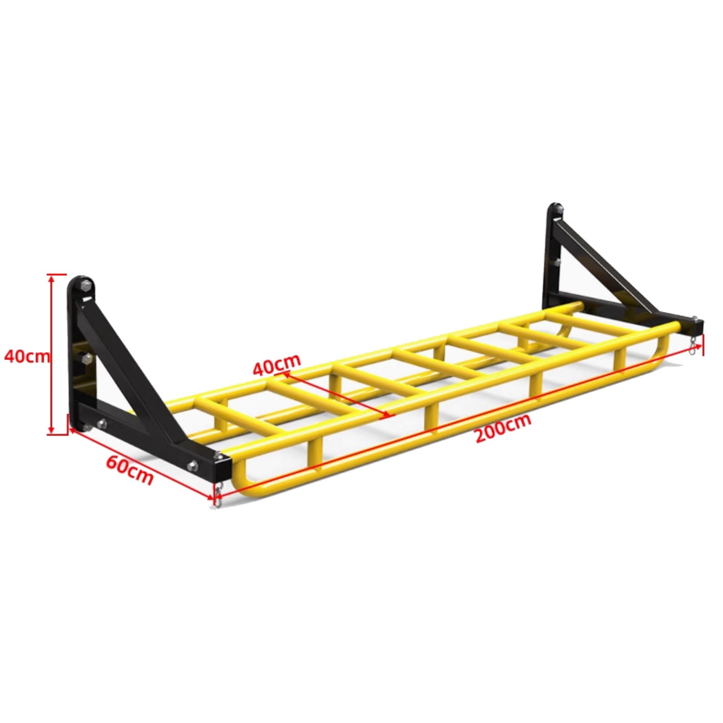 Kindermatic Wall Horizontal Climbing Bar L2000mm
