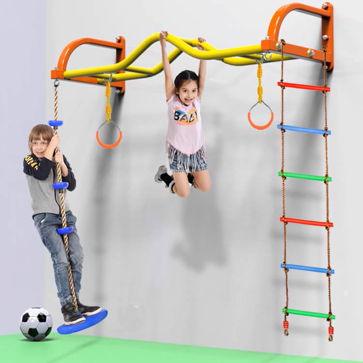Kindermatic Wall Horizontal Climbing Bar