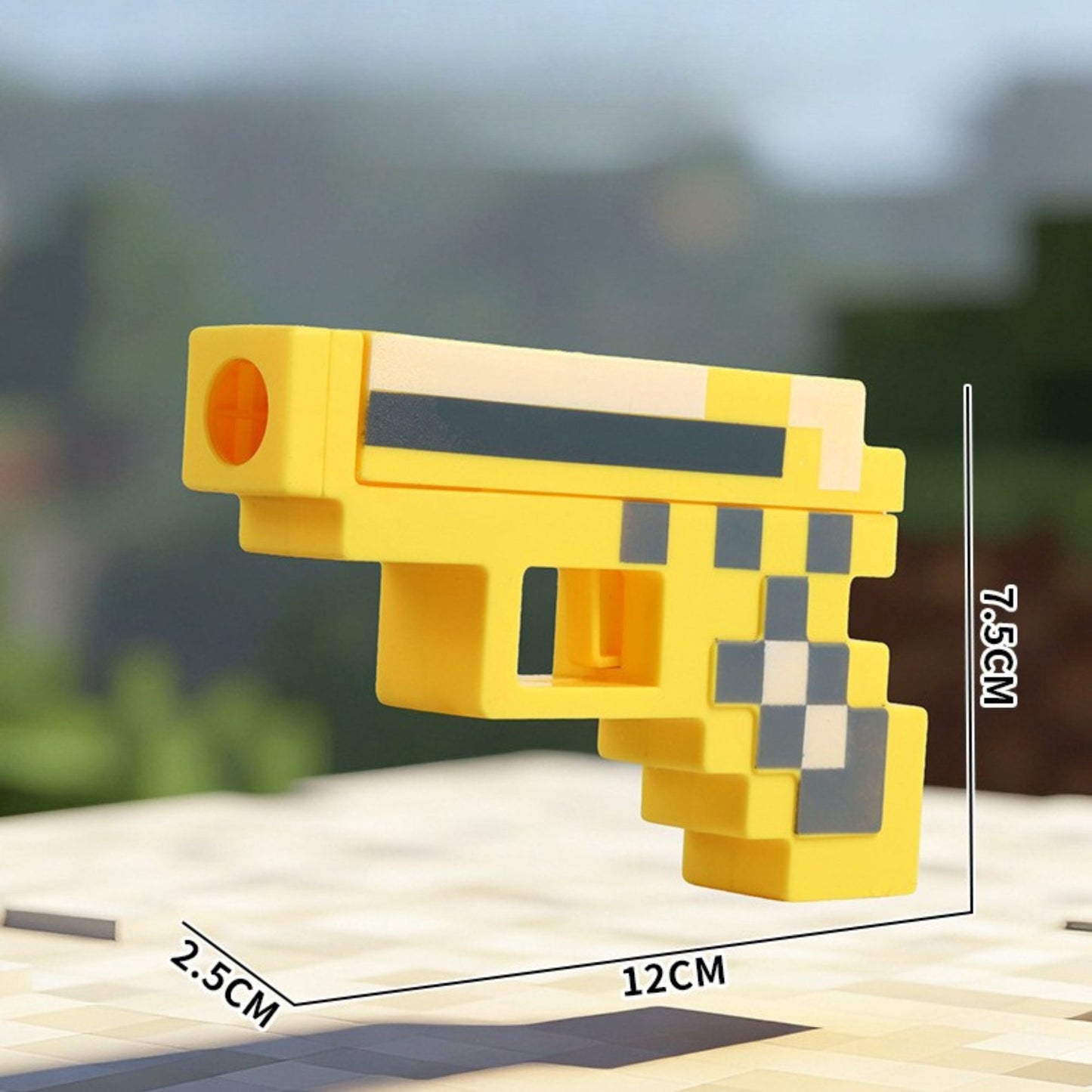 Airsoft Gun Pixel Stick-on Set of 3支套裝 安全海綿子彈吸吸槍 顏色隨機發貨 (含15發吸吸海綿子彈)