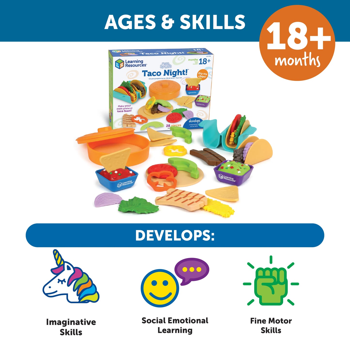 Learning Resources New Sprouts Taco Night!