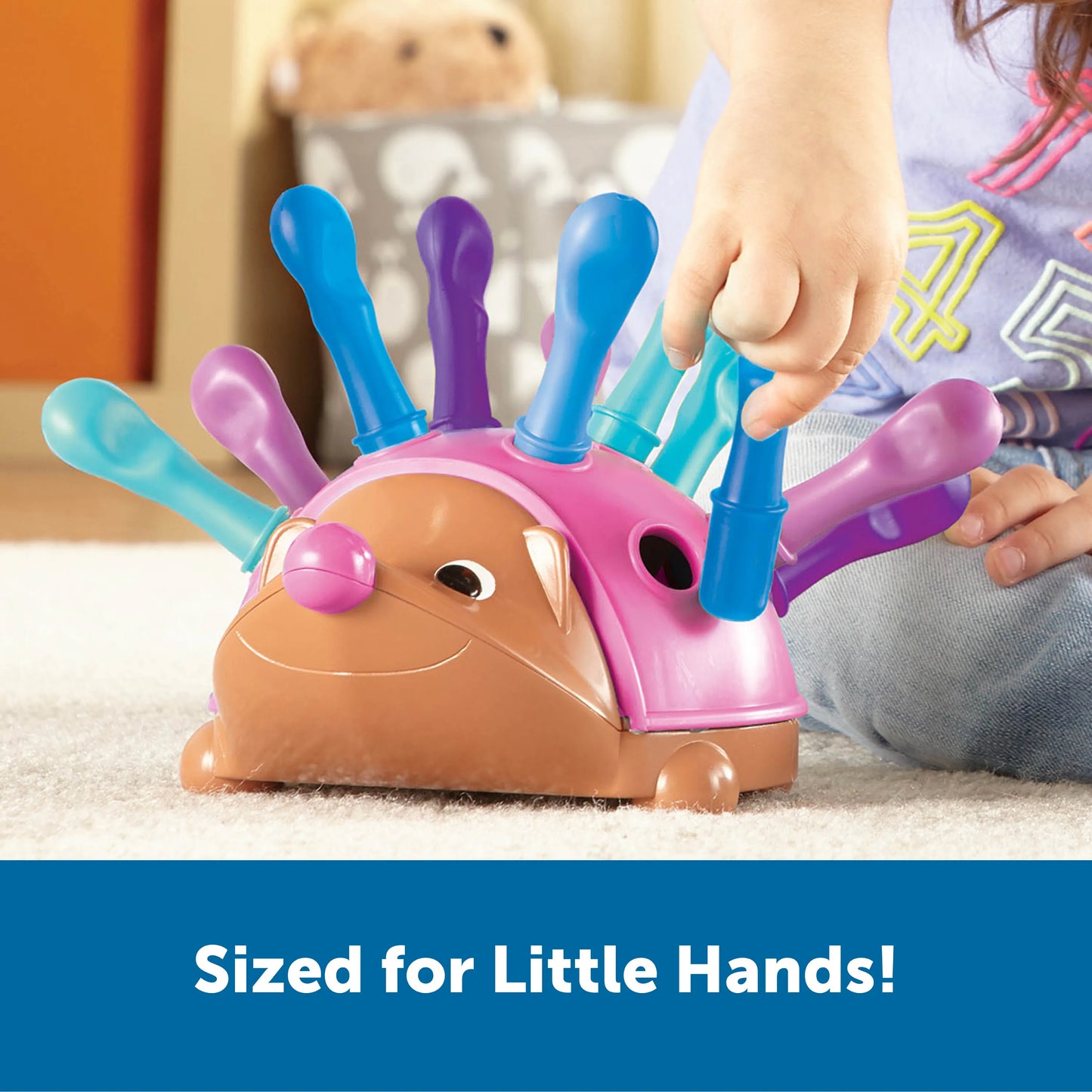 Learning Resources Spike The Fine Motor Hedgehog Pink