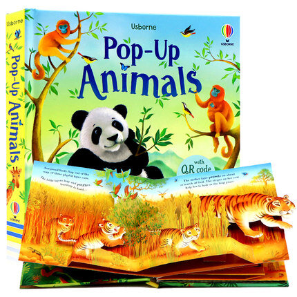 Usborne Pop-Up Animals 動物3D立體紙板書