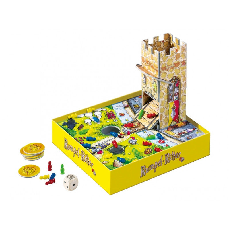 Haba 4461 Knuckling Knights Thinking & Active Game 騎士城堡 邏輯思考 反應遊戲