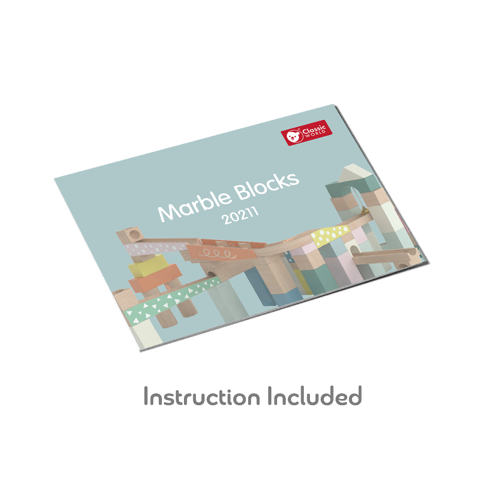 Classic World Marble Blocks Ball Track 滾珠積木組