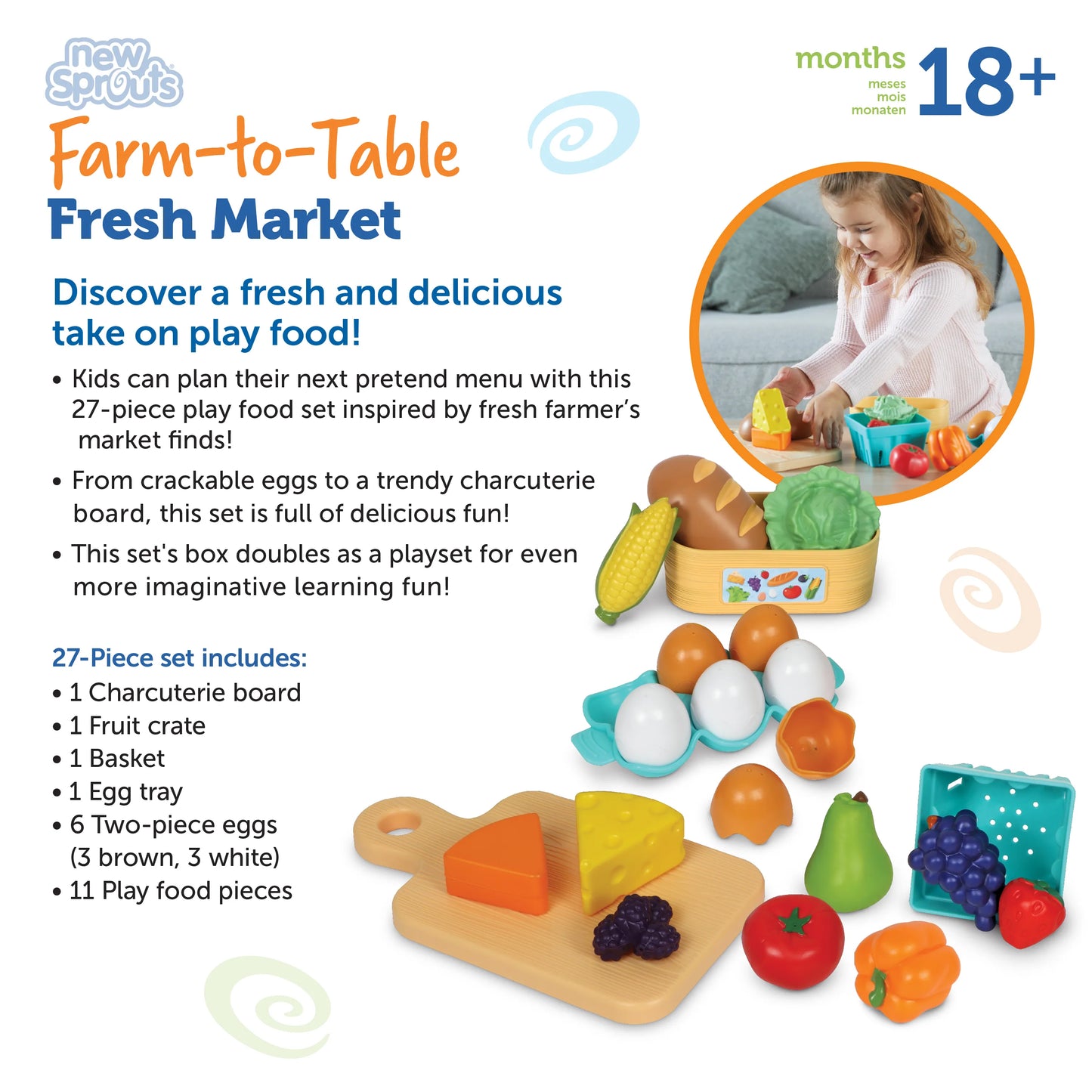 Learning Resources New Sprouts Farm-to-Table Fresh Market