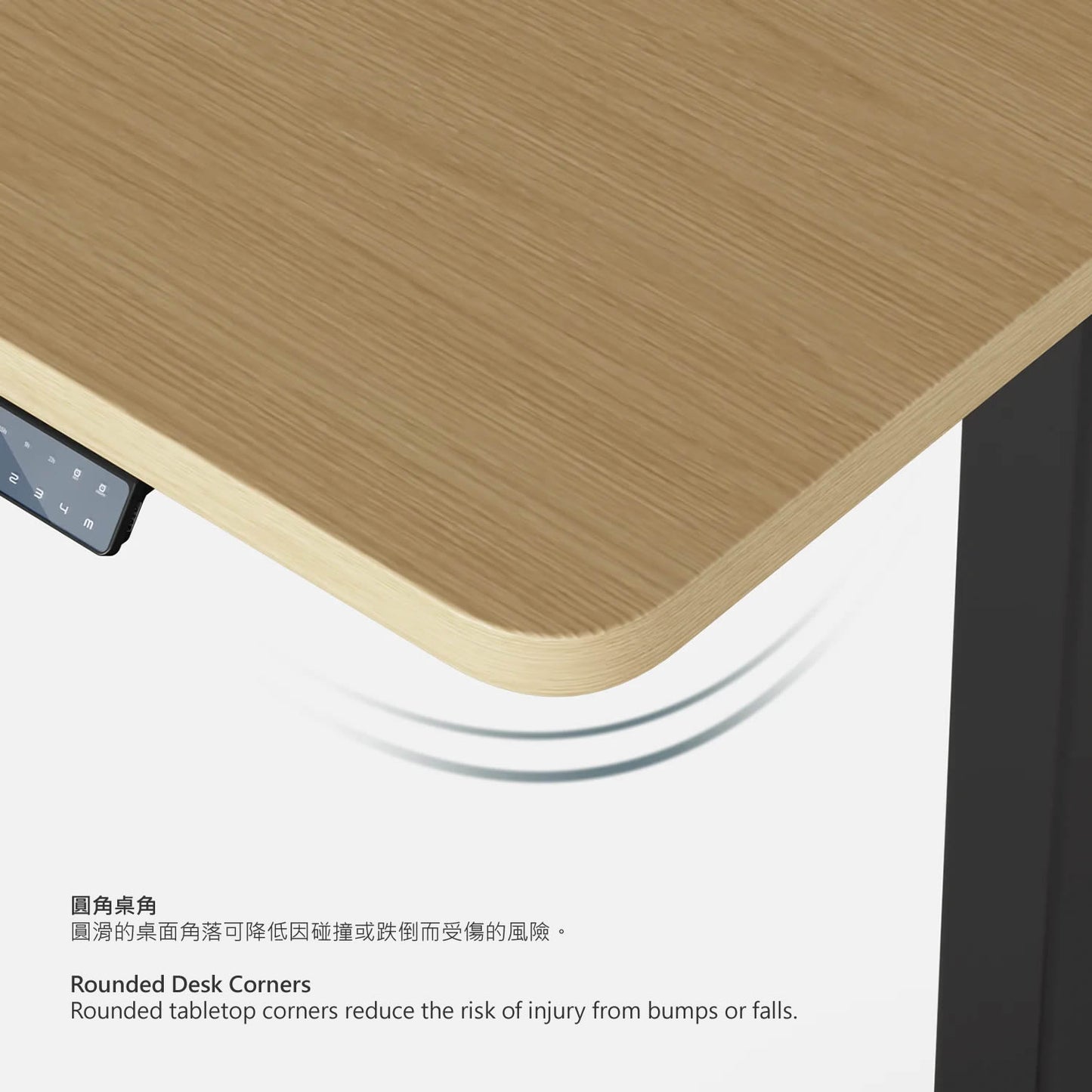Maidesite S3 Dual Motor Electric Desk for Sitting and Standing 3 Stages Height Adjustable 62-125cm高 可調節3段記憶  電動升降桌雙馬達系列