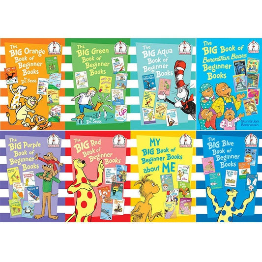Dr Seuss Big Book of Beginner Books Set 蘇絲博士初階閱讀精裝套裝