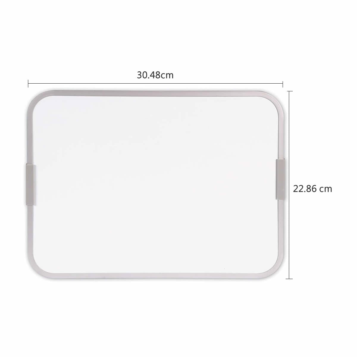 Kindermatic Dry Ease Magnetic Whiteboard for Students L12'xW9" Classroom Set of 10