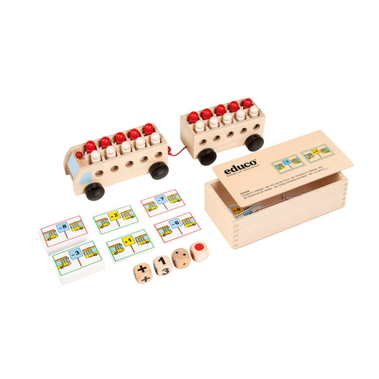 Educo Math Bus Counting Game 數學巴士數量加減運算遊戲