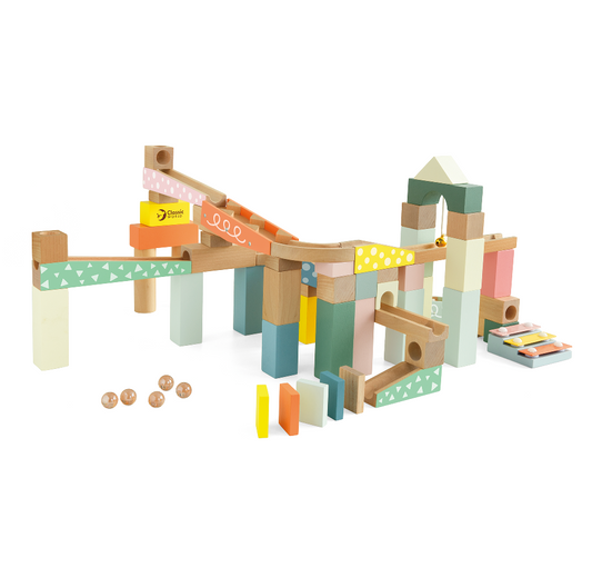 Classic World Marble Blocks Ball Track 滾珠積木組