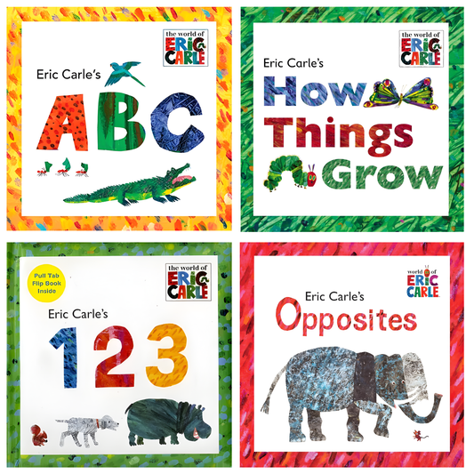 Eric Carle's Early Learning Board Book Series